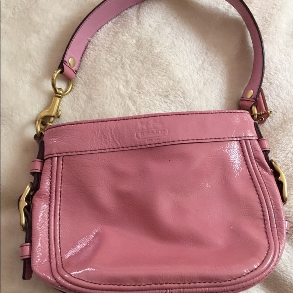 Mini coach shoulder bag